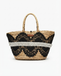 Borsa Alessia & Massimo 2207 rafia pizzo e perle