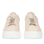 Sneaker Tosca Blu SS2502S014 Elettra con fiori in strass colore beige