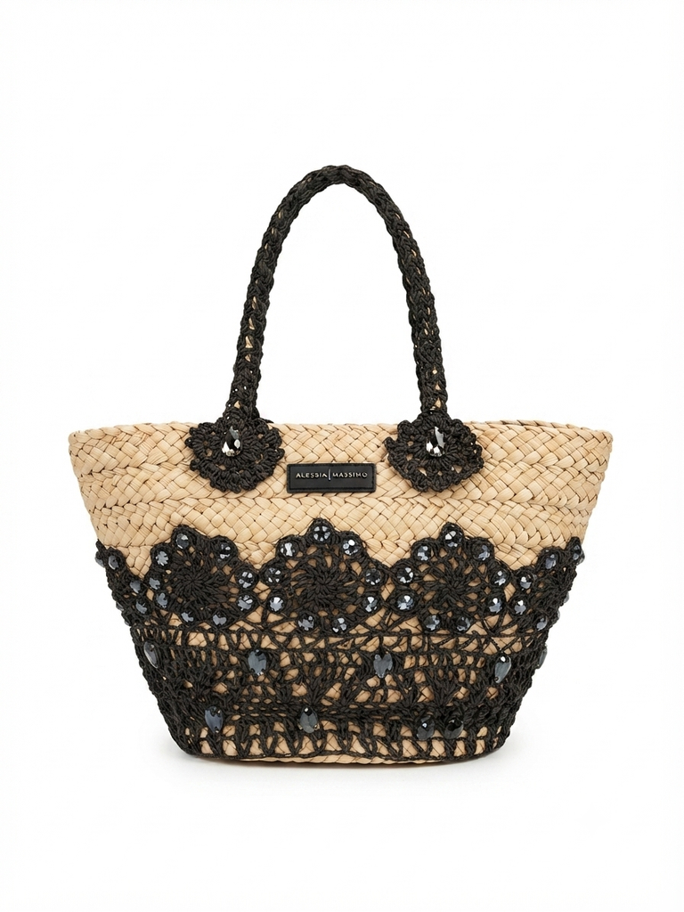 Borsa Alessia & Massimo 8001 in rafia