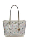 BORSA MICHAEL KORS JET SET LARGE ZIP SHOULDER TOTE VEGAS POKER HEART