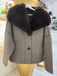 Giacca Alessia & Massimo GA9094 Cappotto corto spigato