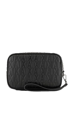 Pochette Armani Exchange 958557 4F885 nero fantasia logo
