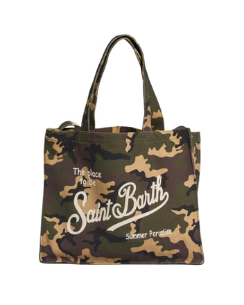 Borsa Saint Barth Essential Bag camouflage EBAGN007 03147L