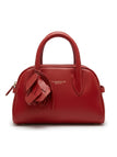 Borsa Tosca blu TF2616B41 bauletto piccolo Juliette rosso con fiore pendente