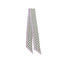 Foulard Elisabetta Franchi FO03F51E2 sottile in twill di seta stampa rombi