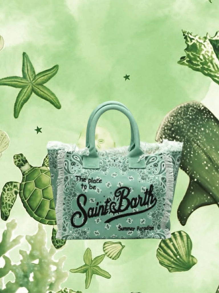 Borsa Saint Barth Bandana Round COL0001 02566L
