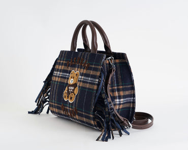 Borsa Pashbag 20156 Big Marge Shepherd yard navy