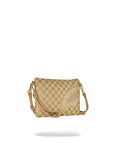 POCHETTE SPRAYGROUND 9481       2 TONE GOLD TRINITY STRASS CROSSOVER CLUTCH