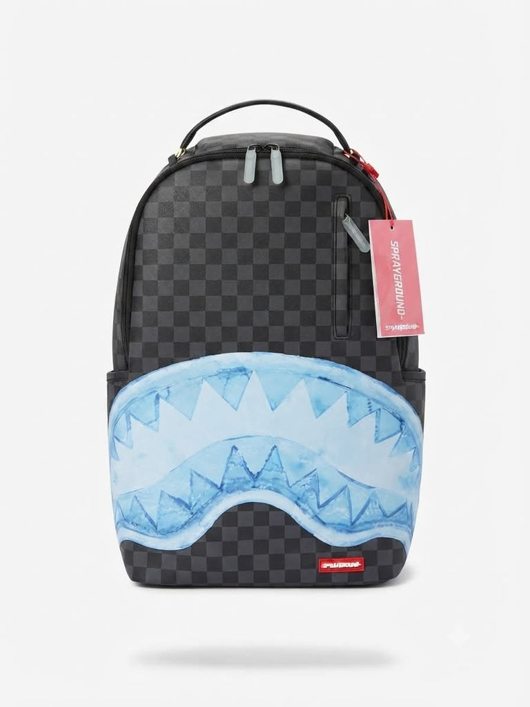 ZAINO SPRAYGROUND 8498 SHARKSON ON ICEBERG BACKPACK
