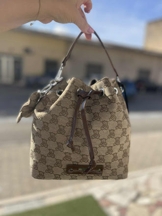 Borsa Pash Bag Colin Art18376 Sacca con orsetti Brown