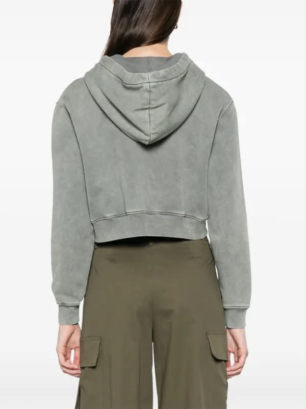 Felpa Moschino Cropped Protect Me From The Fascion System DA1709