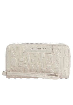 Portafoglio Armani Exchange  XW001606 AF15774 Monocolore logato opaco