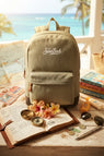 Zaino Saint Barth 00325 Canvas Backpack Verde militare