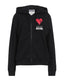 Felpa Moschino Con Zip Cuore E Logo 40 Years Of Love DA1704