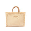 Borsa Saint Barth Colette Straw In Raffia Logo Beige COL0017 00368L