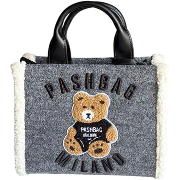 Borsa Pash Bag 18757 Mini Marge Shepherd Wool Tote Medium