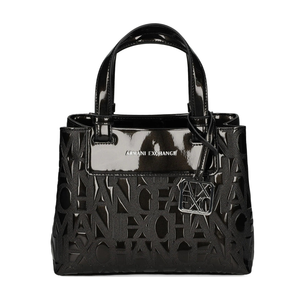 Borsa Armani Exchange XW001576 AF17290 Tote Small Vernice