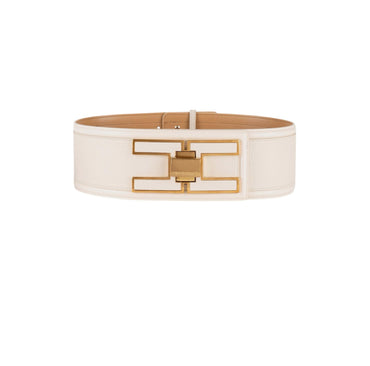 Cintura Elisabetta franchi CT25S46E2 Vita Alta Burro