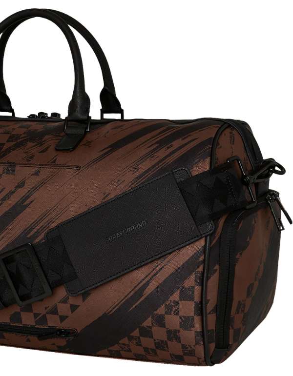 BORSONE SPRAYGROUND 8965 SMEARED GRUNGE DUFFLE LARGE