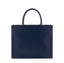 Borsa Elisabetta Franchi BS05A46E2 a mano media con logo Blu Navy