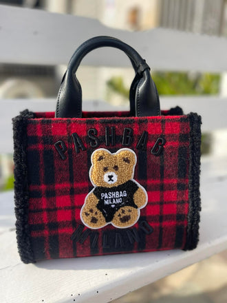 Borsa Pash Bag  Mini Marge Orsetto Teddy
