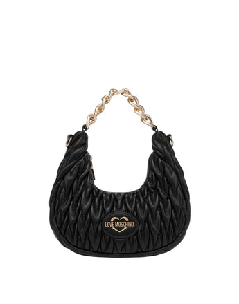 Borsa Love Moschino JC4014 Hobo Quilted Nera