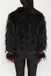 Giacca Santucci Eco-pelliccia Cropped Sfrangiata 52CPT512