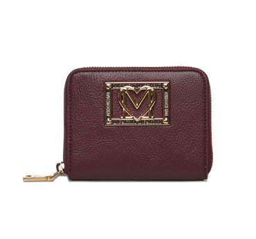 Portafoglio Love Moschino JC5605 Grain Pu Logo Placchetta Logata