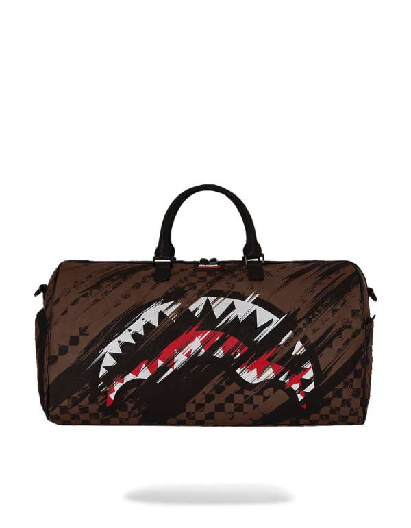 BORSONE SPRAYGROUND 8965 SMEARED GRUNGE DUFFLE LARGE