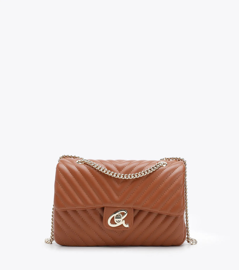 BORSA AXEL 1010-3485 CAPITONE CON DOPPIA CATENA