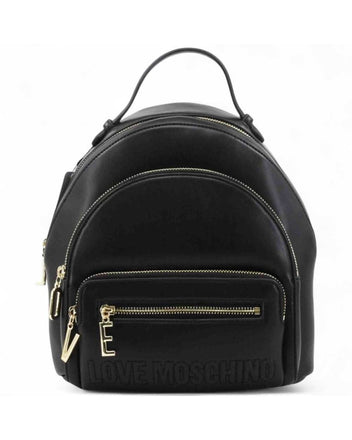Borsa Love Moschino JC4344 con tasche e charm lettere nero
