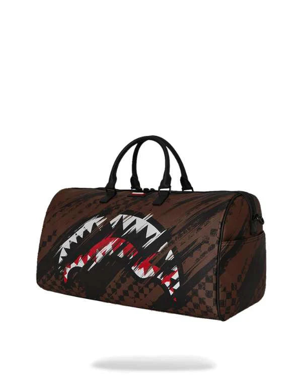BORSONE SPRAYGROUND 8965 SMEARED GRUNGE DUFFLE LARGE