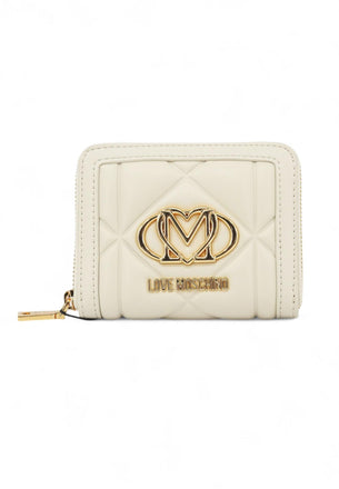 Portafoglio Love Moschino JC5641 PU Embossed Avorio