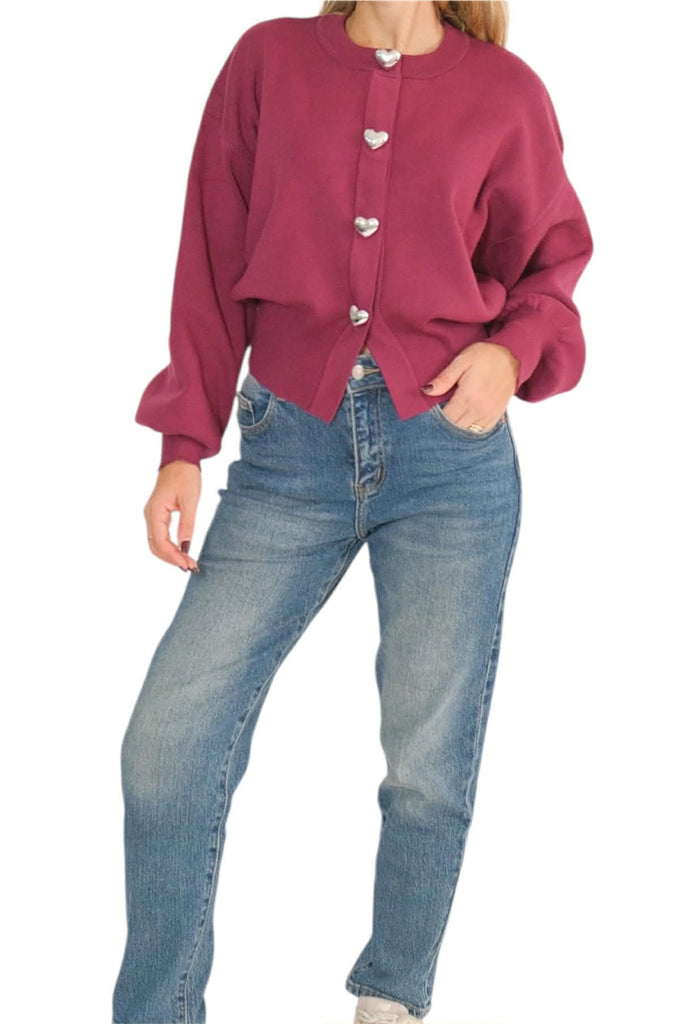 Cardigan Mua Collection Cuori Panciuto