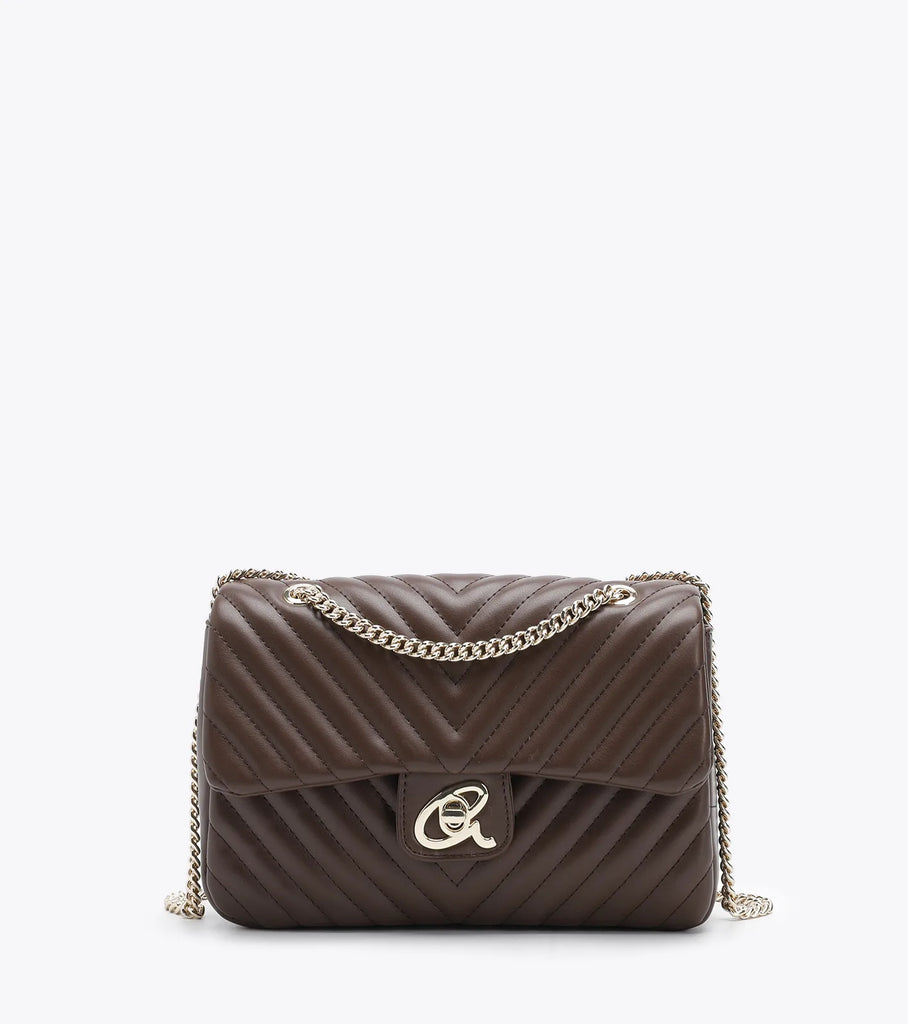 BORSA AXEL 1010-3485 CAPITONE CON DOPPIA CATENA