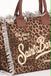 Borsa Mare Saint Barth Vanity Sand Stampa Leopardata VANI001 00190L