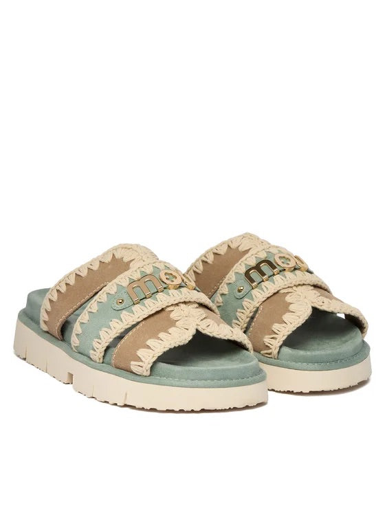 Scarpe MOU Bio Sandal Bicolor metal logo MU.SW461014A