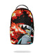 ZAINO SPRAYGROUND ART7795 BENDER FIRE DRAMA DLXV BACKPACK