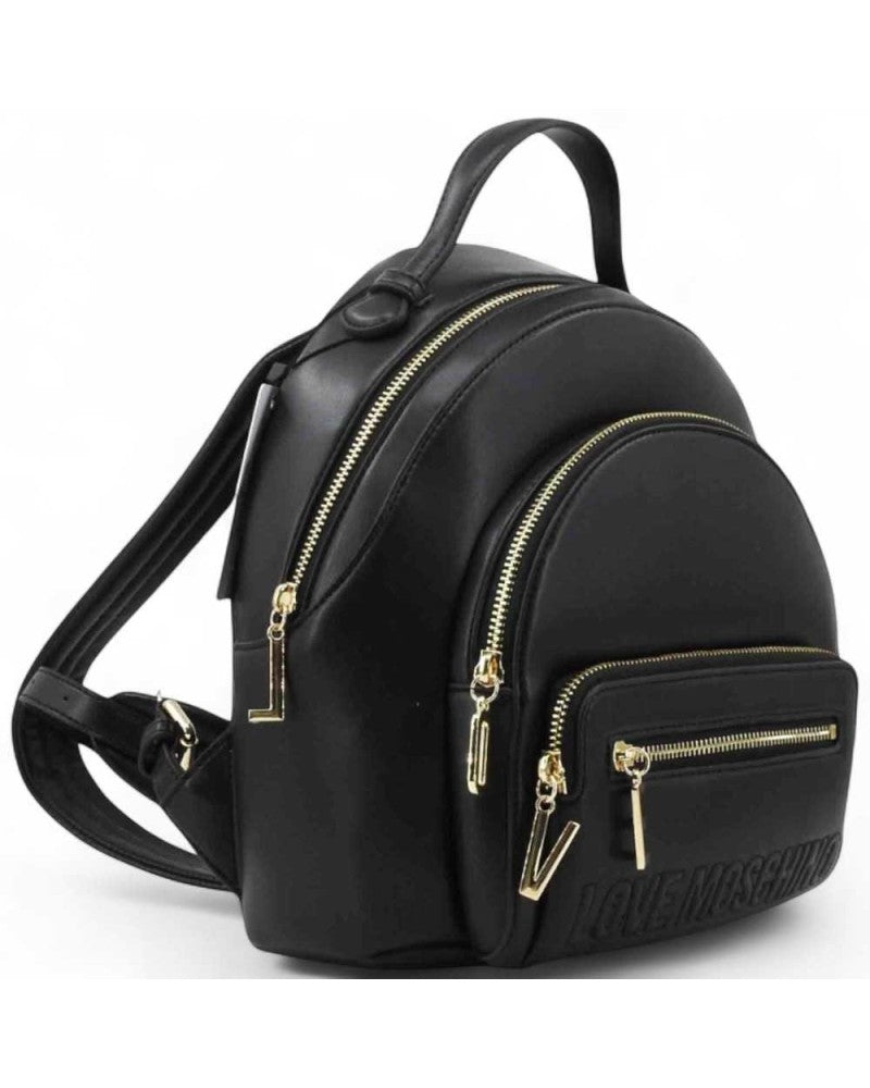 Borsa Love Moschino JC4344 con tasche e charm lettere nero