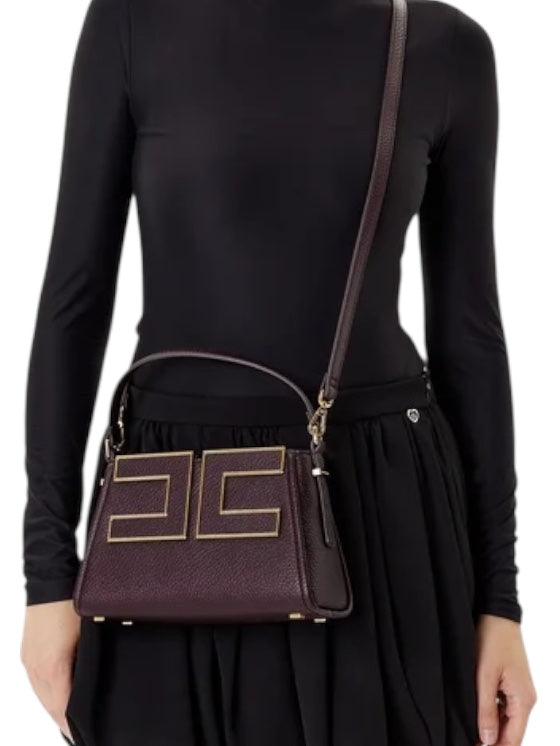 Borsa Elisabetta Franchi BS36A56E2 Tote piccola con logo
