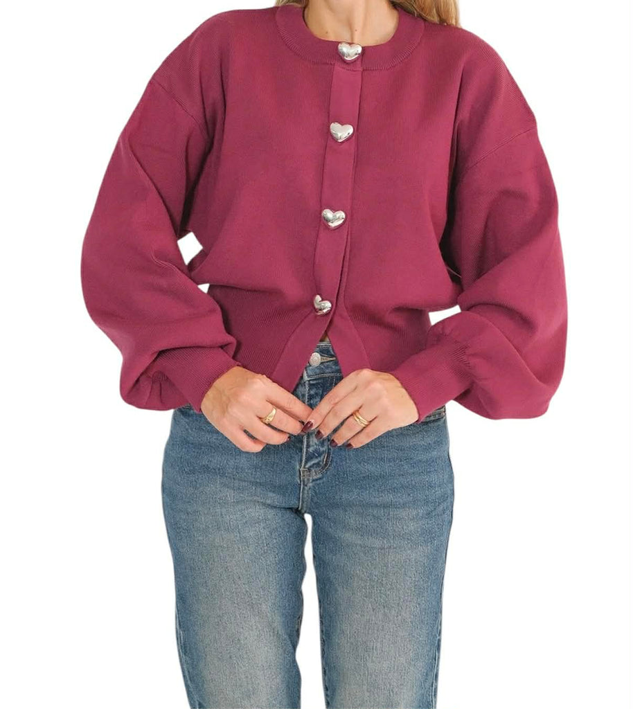 Cardigan Mua Collection Cuori Panciuto
