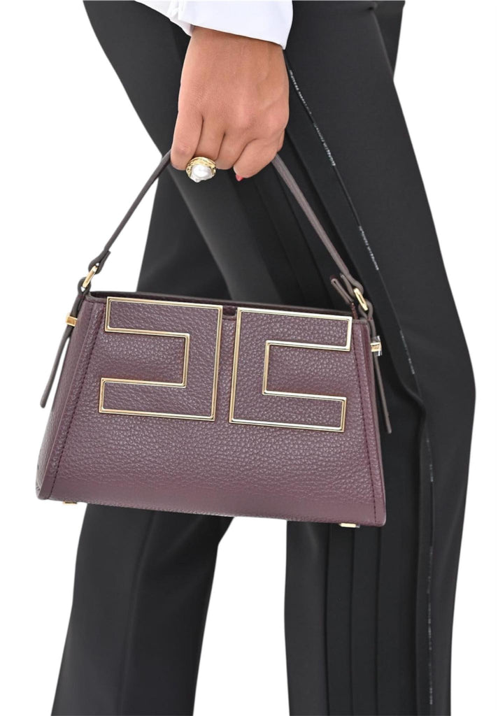 Borsa Elisabetta Franchi BS36A56E2 Tote piccola con logo