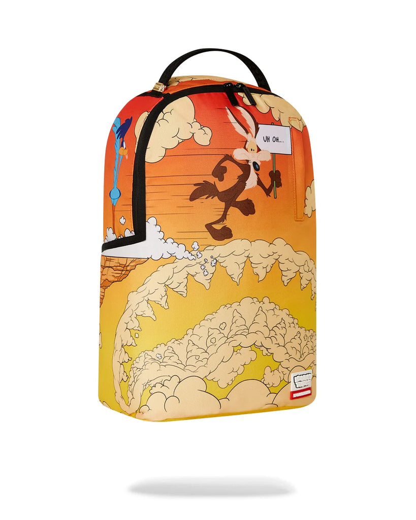 ZAINO SPRAYGROUND ART7294 LOONEY TUNES COYOTE CLIFF FALL DLXR BACKPACK