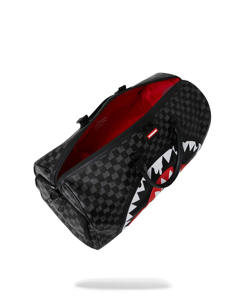 BORSONE SPRAYGROUND ART7966 DRIPPING SHARKS IN PARIS DUFFLE