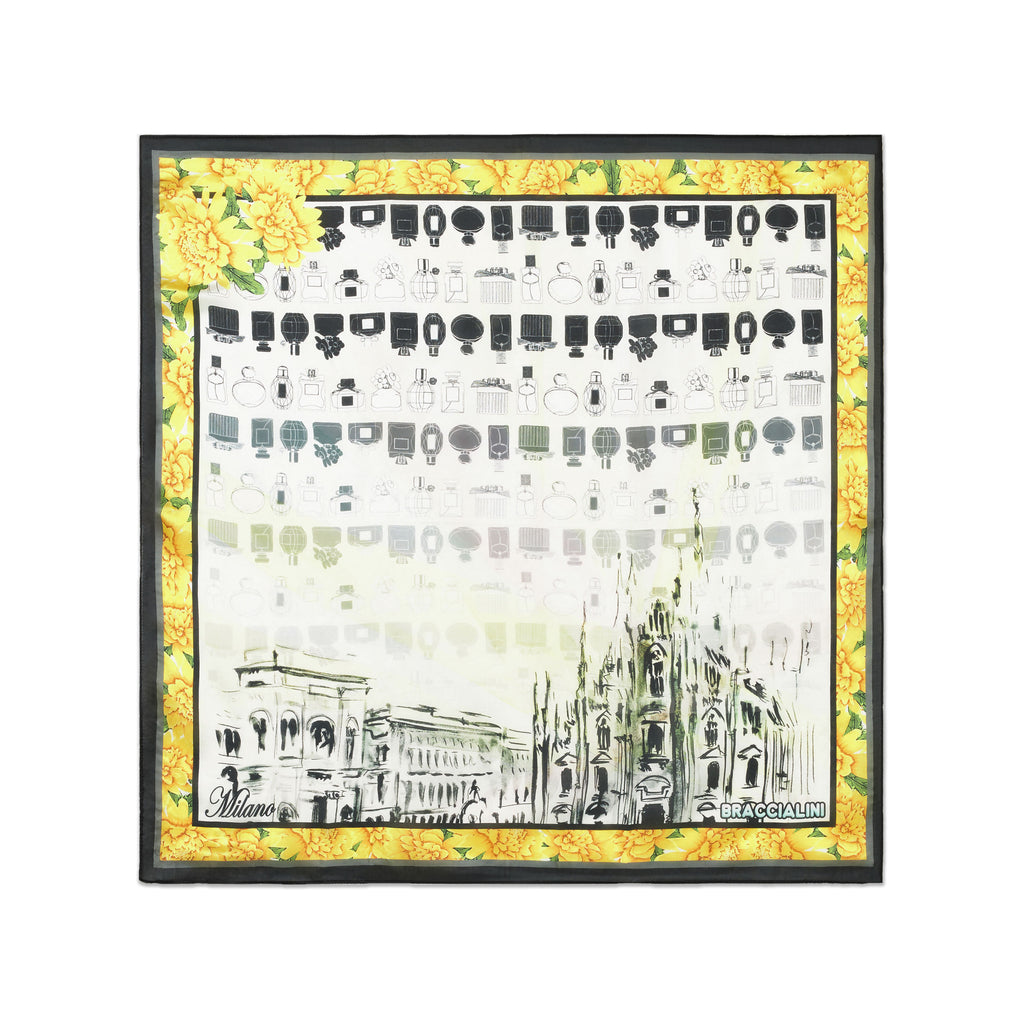 Foulard Braccialini BFR362 Grafica Milano