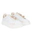 Sneaker Tosca Blu SS2501S003 Bellatrix con accessorio in strass colore bianco/oro