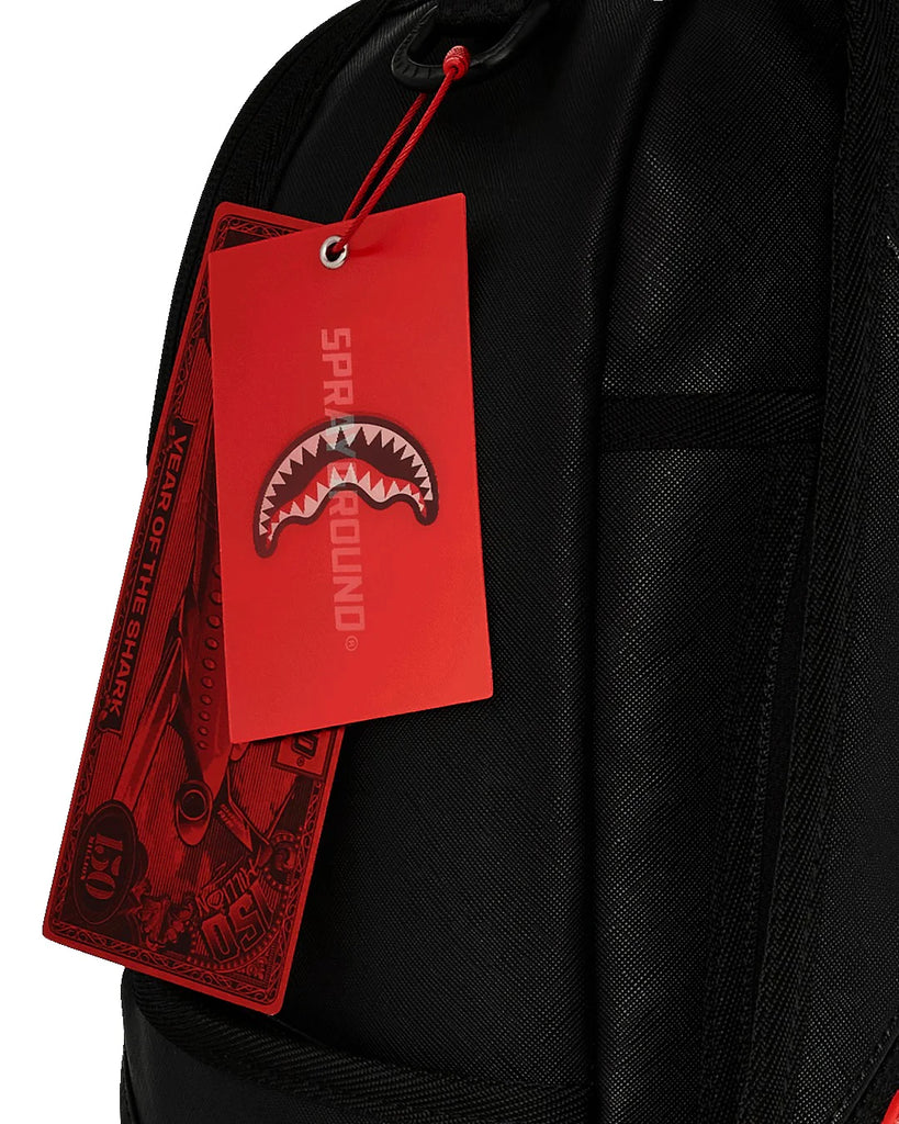 ZAINO SPRAYGROUND ART7754 FLY KNIT MOUTH DLX- SATIN BACKPACK