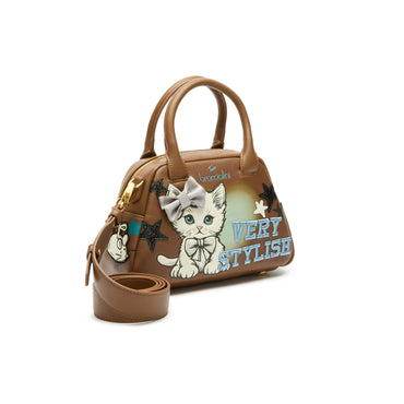 Borsa Braccialini All Round B18510 Bauletto Small Marrone