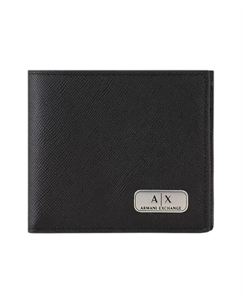 Portafoglio Armani Exchange 958098 CC843 Bifold W/Coin Nero