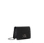 Borsa Elisabetta Franchi Nera BS11A46E2 a tracolla con girello logo in metallo